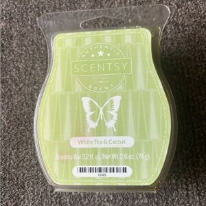 Scentsy Green White Tea & Cactus Scent Bar